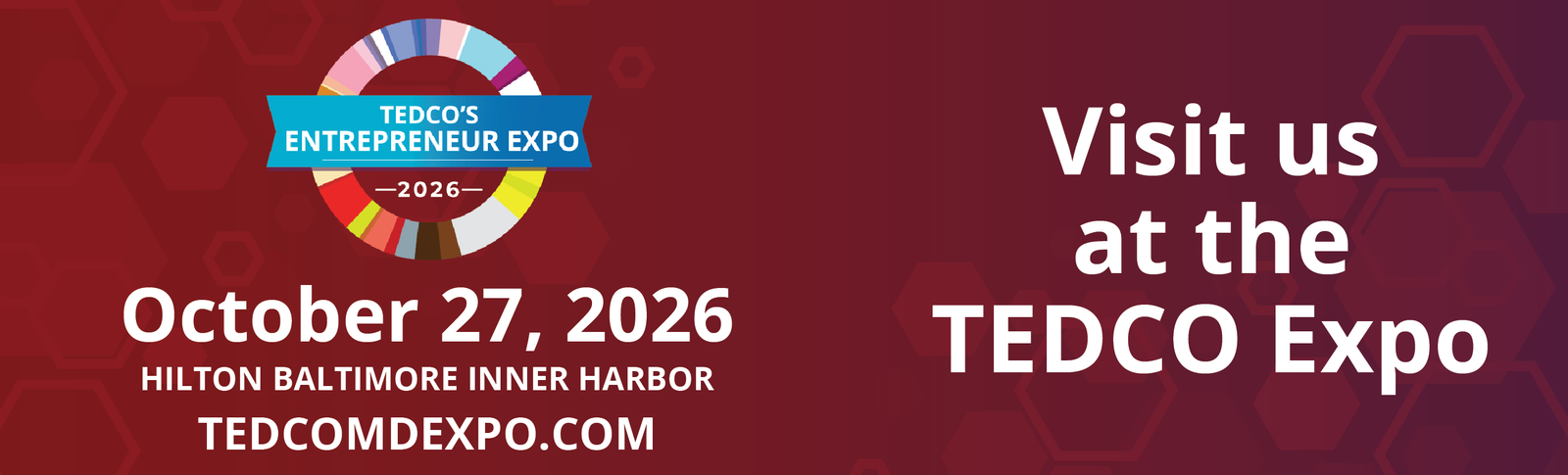 TEDCO’s Entrepreneur Expo 2026 — October 27 at Hilton Baltimore Inner Harbor
