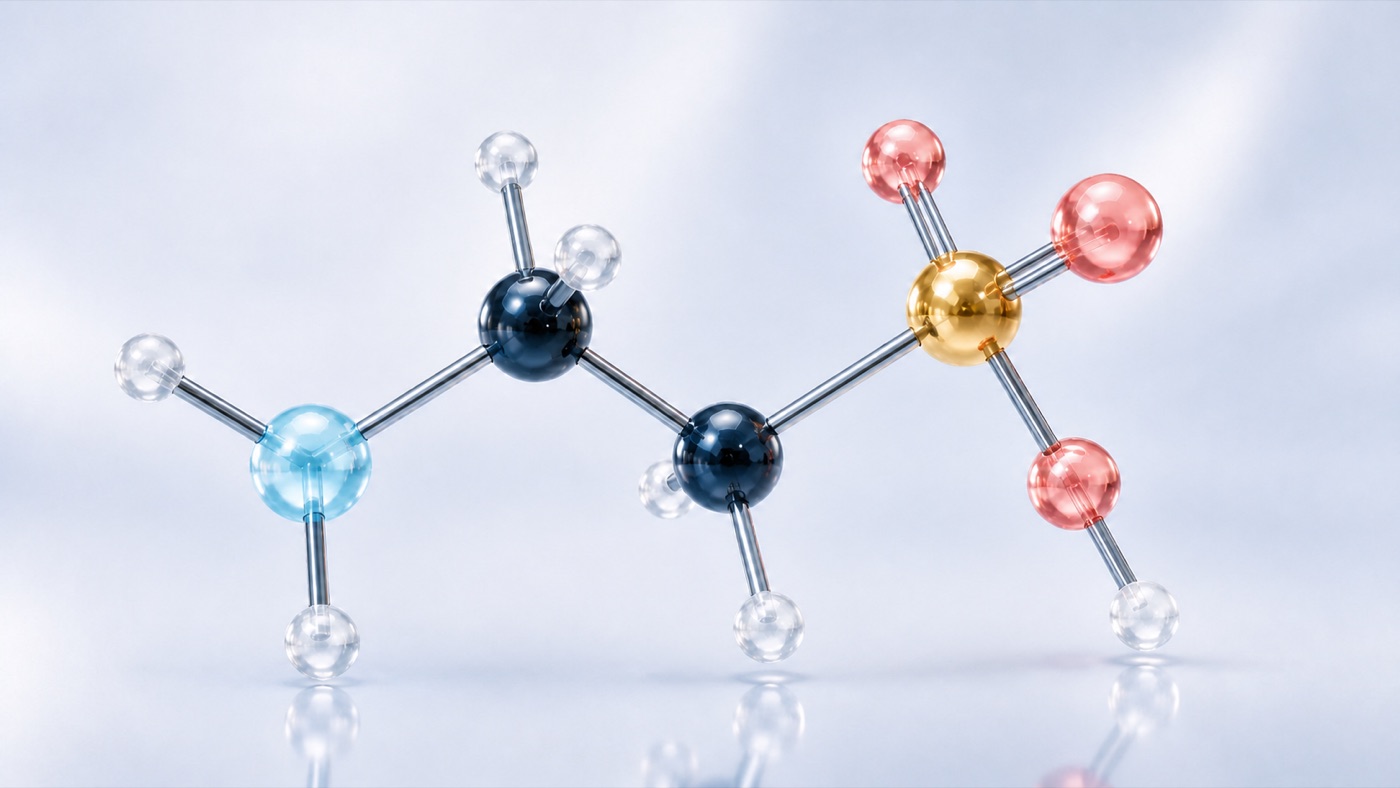 3D model of the taurine molecule
